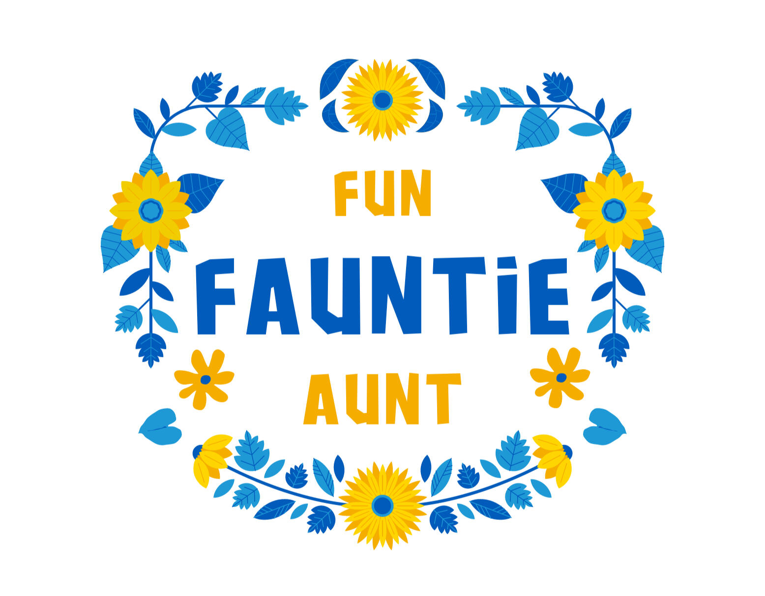 Fun Aunt T-shirt design